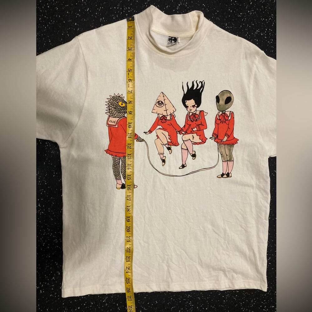NWOT Valfre Recess Mockneck Oversize Tee size S - Picture 5 of 6